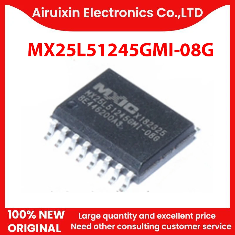 

Новинка 100%, оригинальная фотовспышка MX25L51245GMI-08G SOP16 1 шт./лот