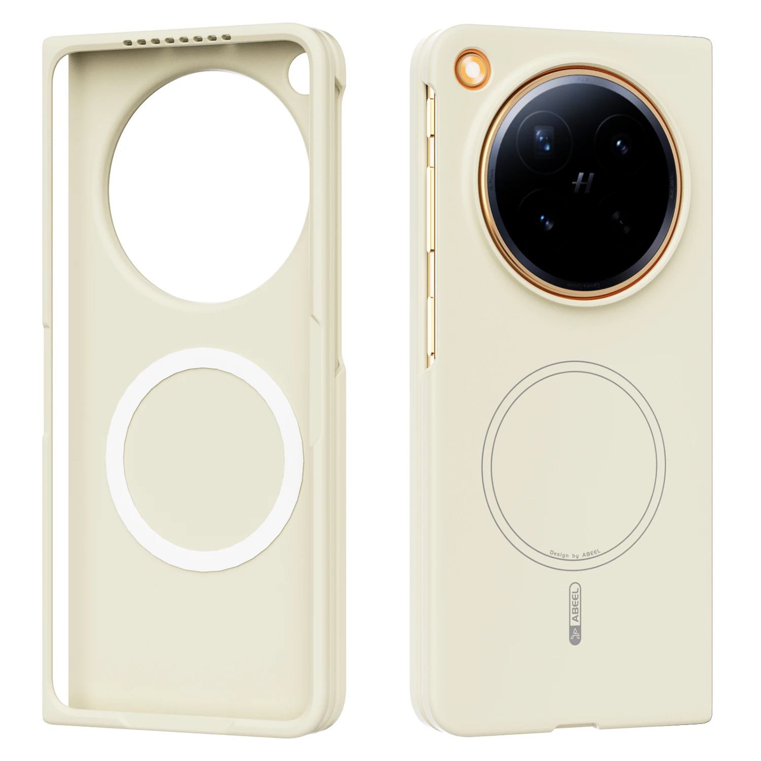 Enhanced Liquid Silicone Invisible Protective Case with Magnetic Wireless Charging and Shockproof Cover