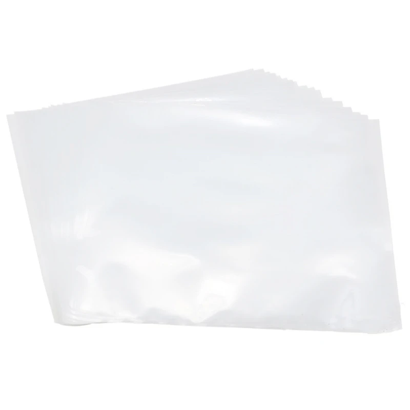50Pcs Anti-scratch Sleeves Quality Plastic Storage Bags 12 Inch Blu-ray Envelope D5QC