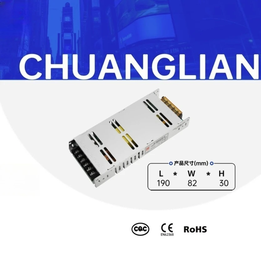 CZCL A-300AFE-5 Dc 5V power supply, 60A ultra-thin Led light driver, for Led light strip power controller