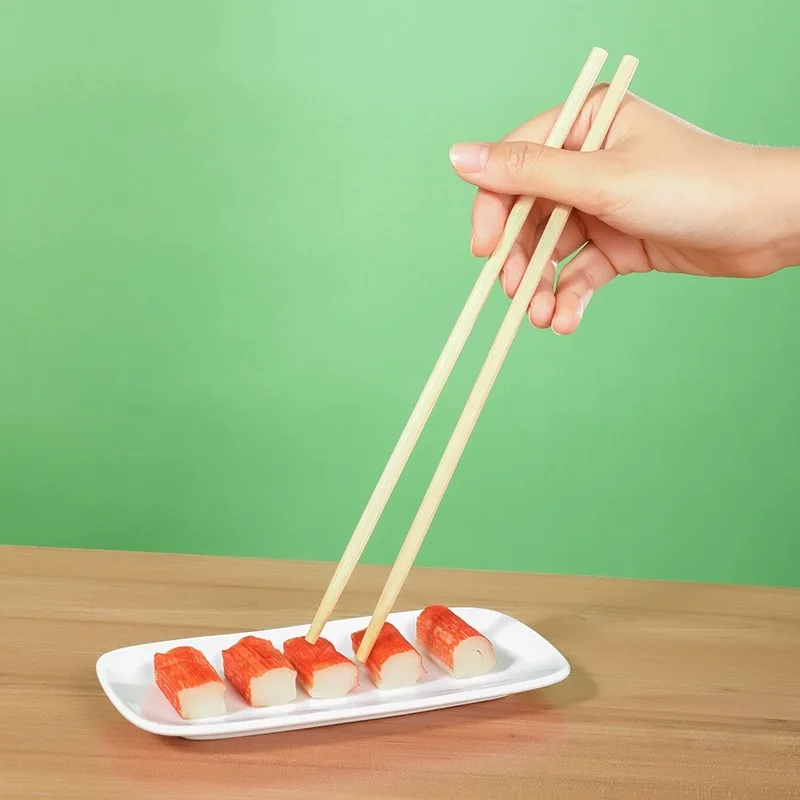 Independent Packaging Disposable Bamboo Chopsticks Food Grade Bamboo Chopsticks Restaurant Healthy Natural