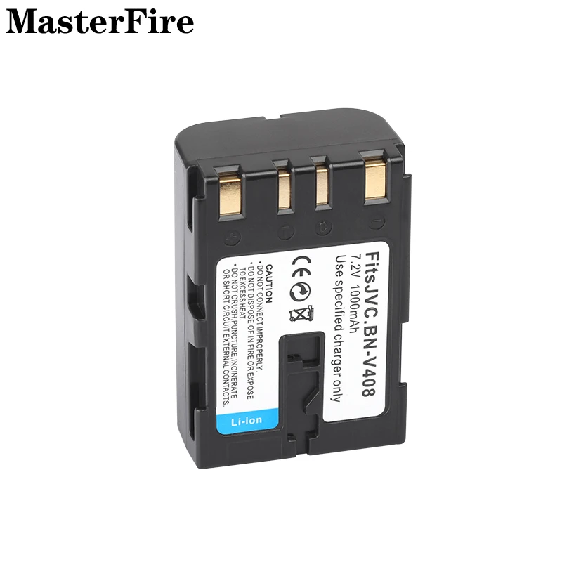 7.2V 1000mah Rechargeable Li-ion Battery BN-V408 BN V408 V408U for JVC BN-V408U BN-V416U BN-V428U BN-V438U GR-DVL500 Batteries