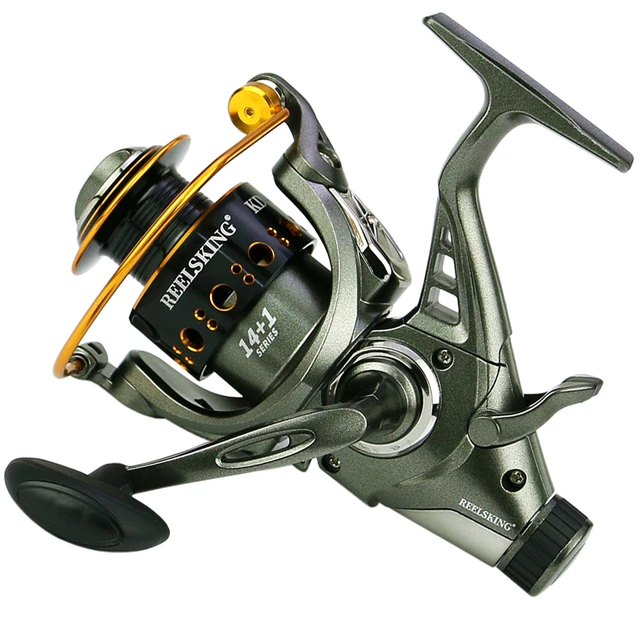 Ultralight Fishing Reels Hollow High-strength Anti-corrosion High Capacity  5.2:1/4.9:1 Speed Baitrunner Fishing Accessories