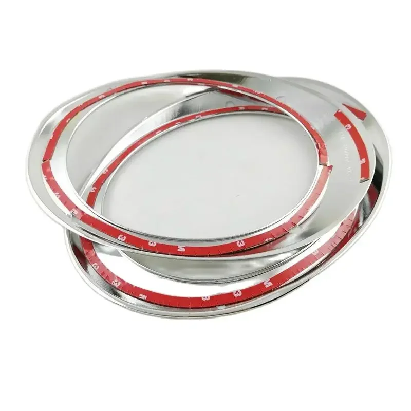 ABS Chrome Front Fog Light Lamp Frame Cover Trim Car Styling For Subaru Outback 2015-car fog light cover