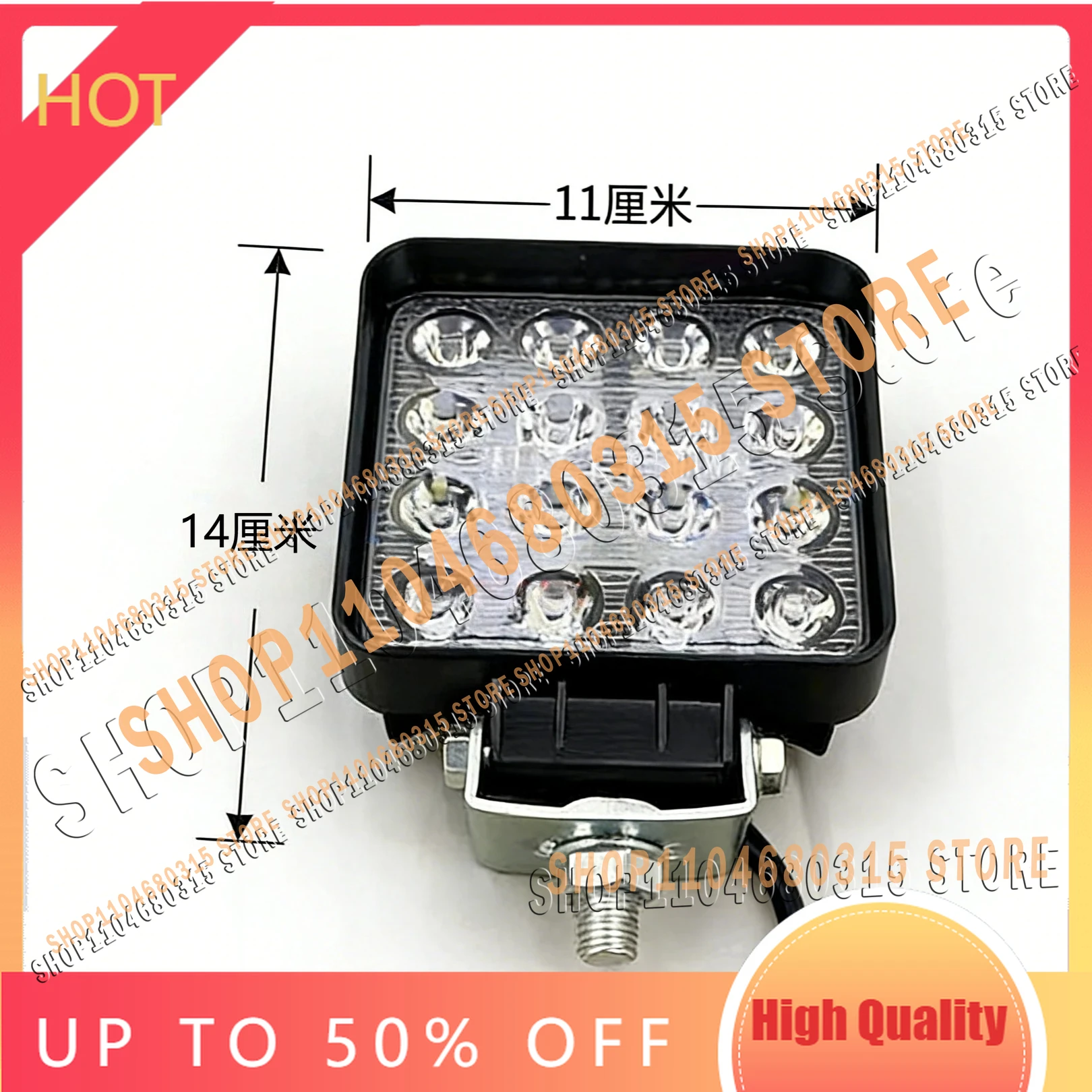 고마츠 굴삭기 트럭 지게차용 12/24V 고품질 LED 조명 헤드라이트 대형 조명 부품