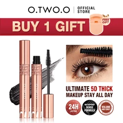 O.TWO.O Eyelash Mascara Waterproof Lengthens Eyelashes Extension Black 5D Silk Fiber Mascara Curl Thick Volume Mascara Makeup