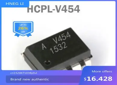 

100% NEW Free shipping hcpl-v454 av454 v454 SOP8