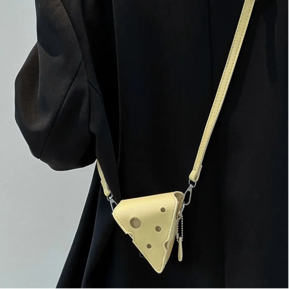 

Triangle Cute Handbag Lipstick Earphone Exquisite Women Crossbody Bag Shoulder Messenger Coins Bag Purses