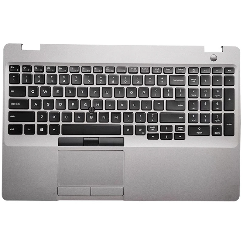 Nuovo Originale Per Dell Latitude 5510 5511 E5510 Precision 3550 3551 Laptop Palmrest Case Tastiera Versione Inglese Usa Cover Superiore