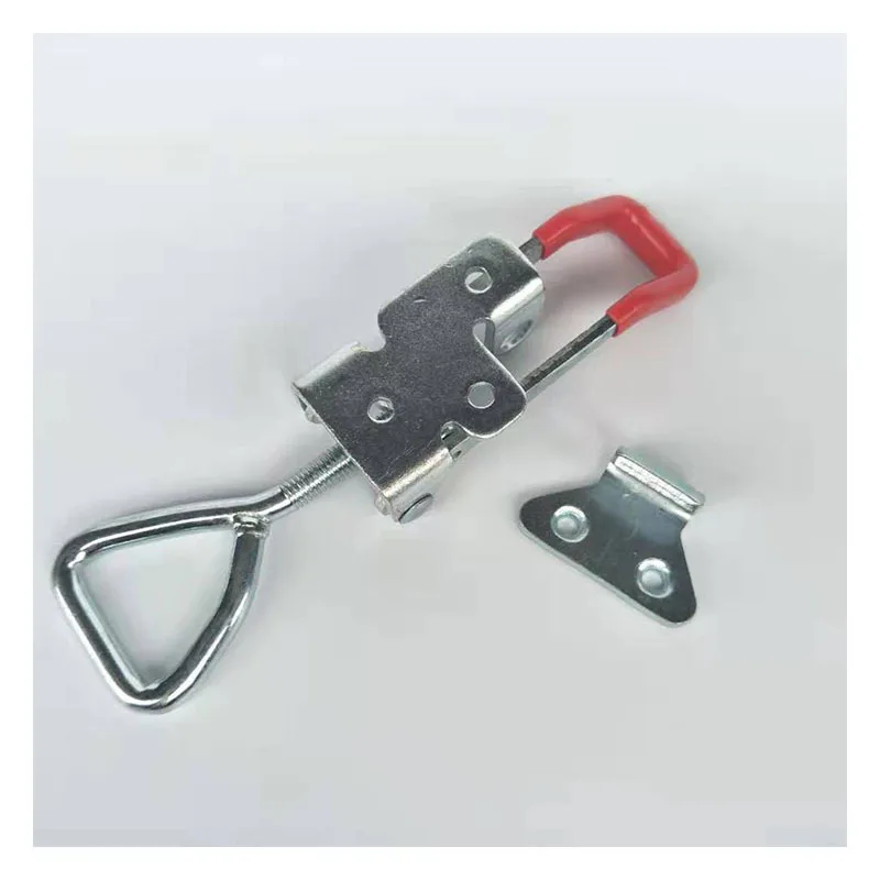 Furniture Hardware Toggle Latches Toggle Latch Catch Toggle Clamp Adjustable Cabinet Boxes Lever Handle Lock Hasp For Home Sliding Door Furniture Hardware 1pcs