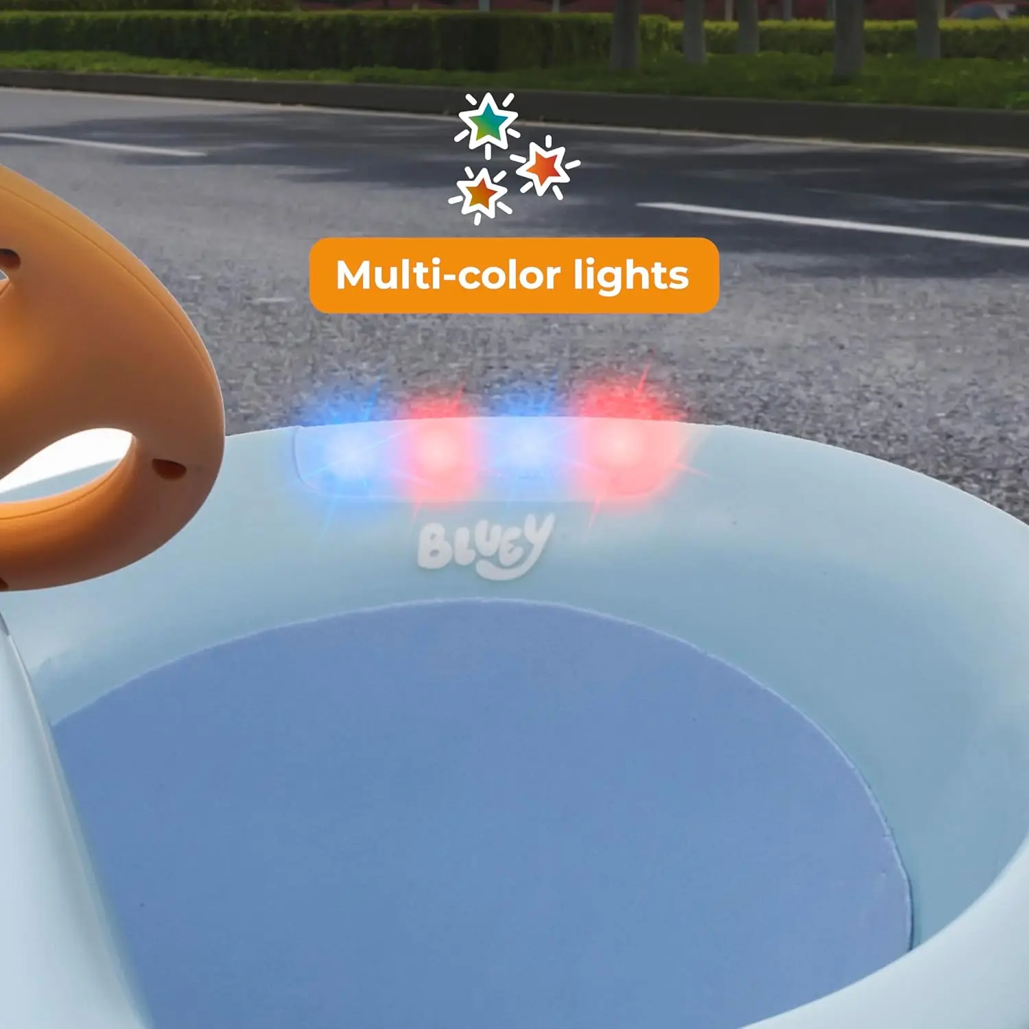 Toddler Bumper Car with Remote Control and 360 Degree Turning, 6V Motor, LED Lights, Gifts for Toddlers