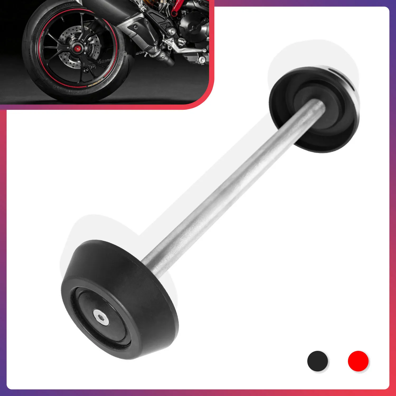 Per Ducati Multistrada 1200 1200S 1260 1200S Accessori Moto Refit Crash Pad Protector Anteriore E Posteriore Fork Wheel Sliders
