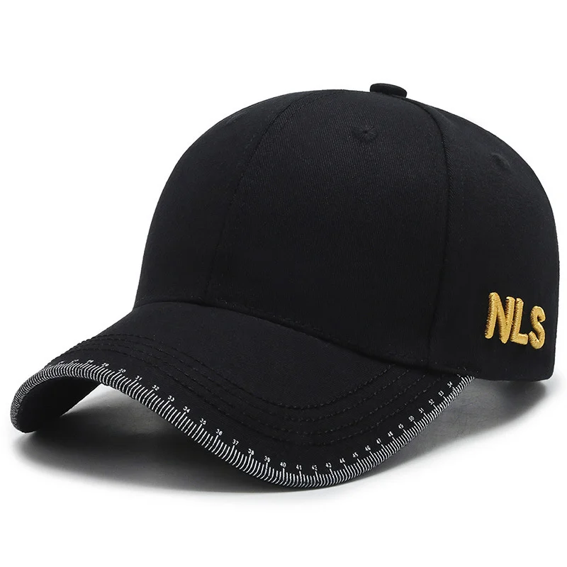 

Unisex Trendy Cotton Baseball Cap Embroidery Dad Hat Adjustable Sun Protection Sport Hats Plain Structured Baseball Cap