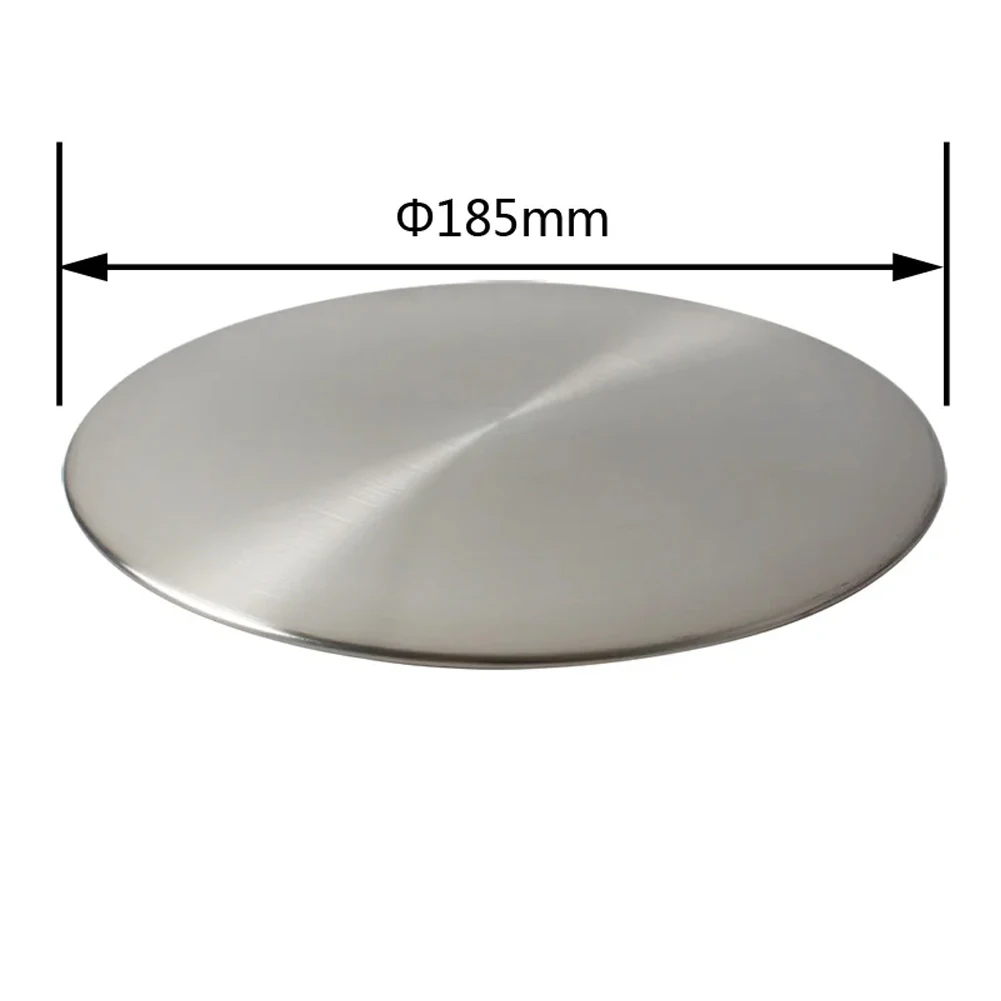 185MM Drain Cover For Sink Bowl SUS304 Stainless Steel Jumbo Waste Lid Sink Bowl Home Improvement Accessories images - 6