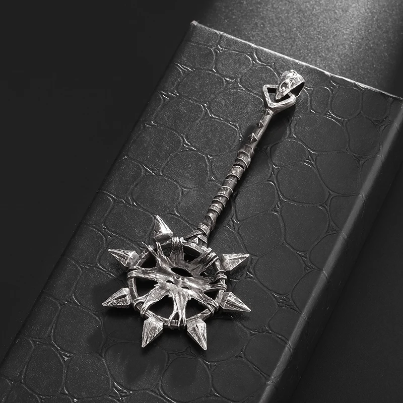 

Classical Exquisite Magic Scepter Sun God Weapon Pendant for Men and Women Exquisite Necklace Jewelry Accessories Gift