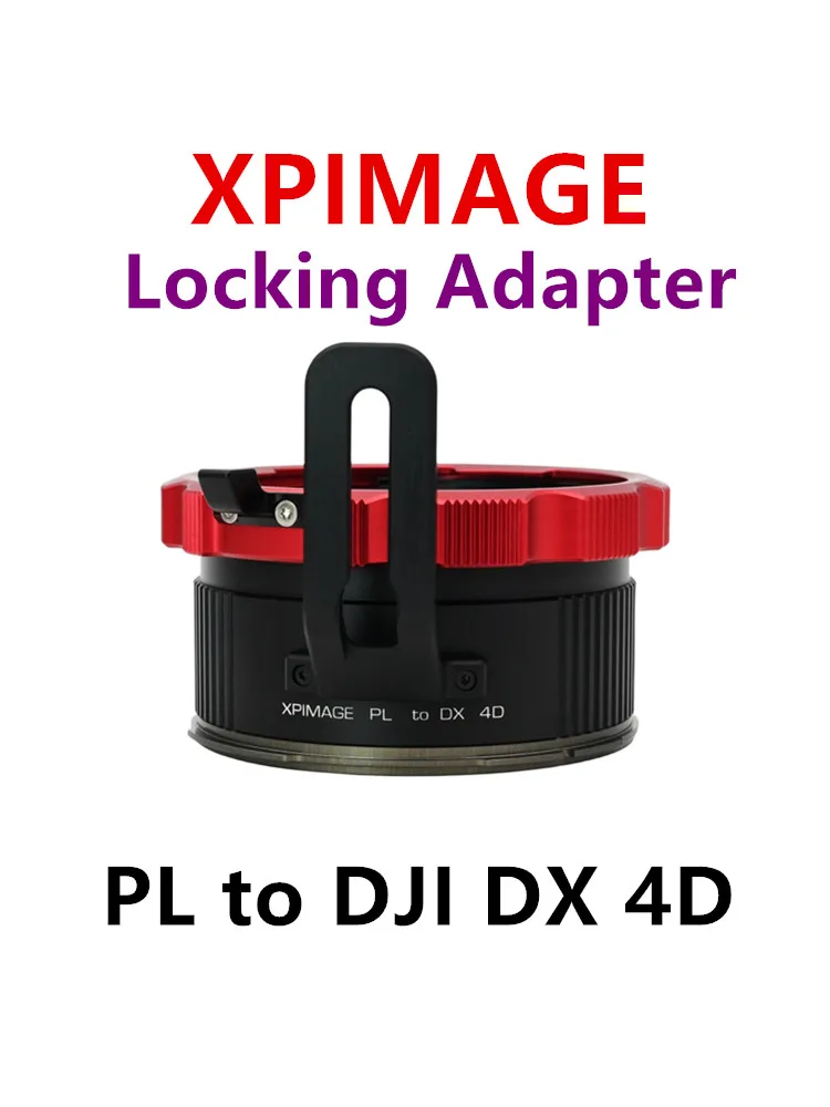 Adattatore Xpimage Per Obiettivo Cine Pl A Fotocamera Dji Ronin Dx/4D, Montaggio Arri Pl A Dji 4D, Pl-Dji Ronin Dx/4D Per Adattatore Xpimage