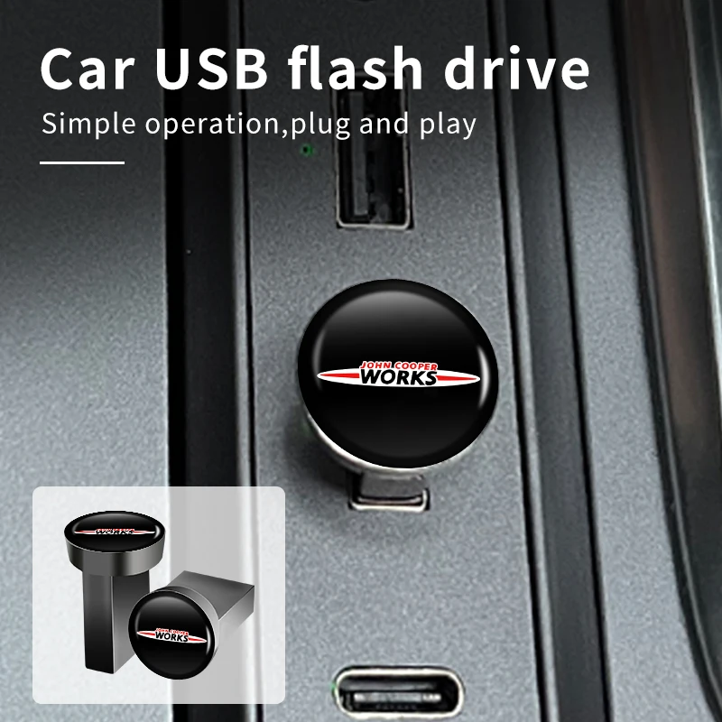 Car Music U Disk Usb Flash Driver Storage Memory Stick Per Mini Works Cooper F55 F56 R60 R59 R58 R57 R56 R55 R53 R52 R50 One Jcw