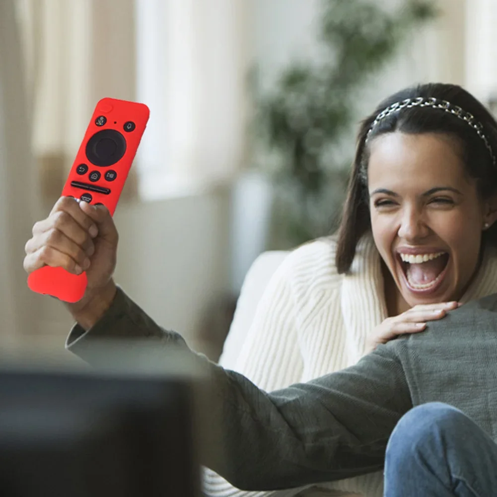 Silicone TV Remote Control Case Protector Case Cover For SAMSUNG BN59-01432A 01432B for Samsung 8K Neo QLED HDR Smart TV