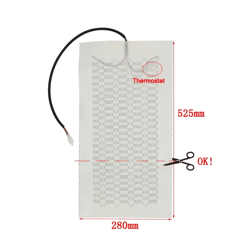 Universal 12V Carbon Fiber Car Seat Heater Kit Round Switch Cushion Set Car Seat Heat Pads Winter Warmer Covers Set