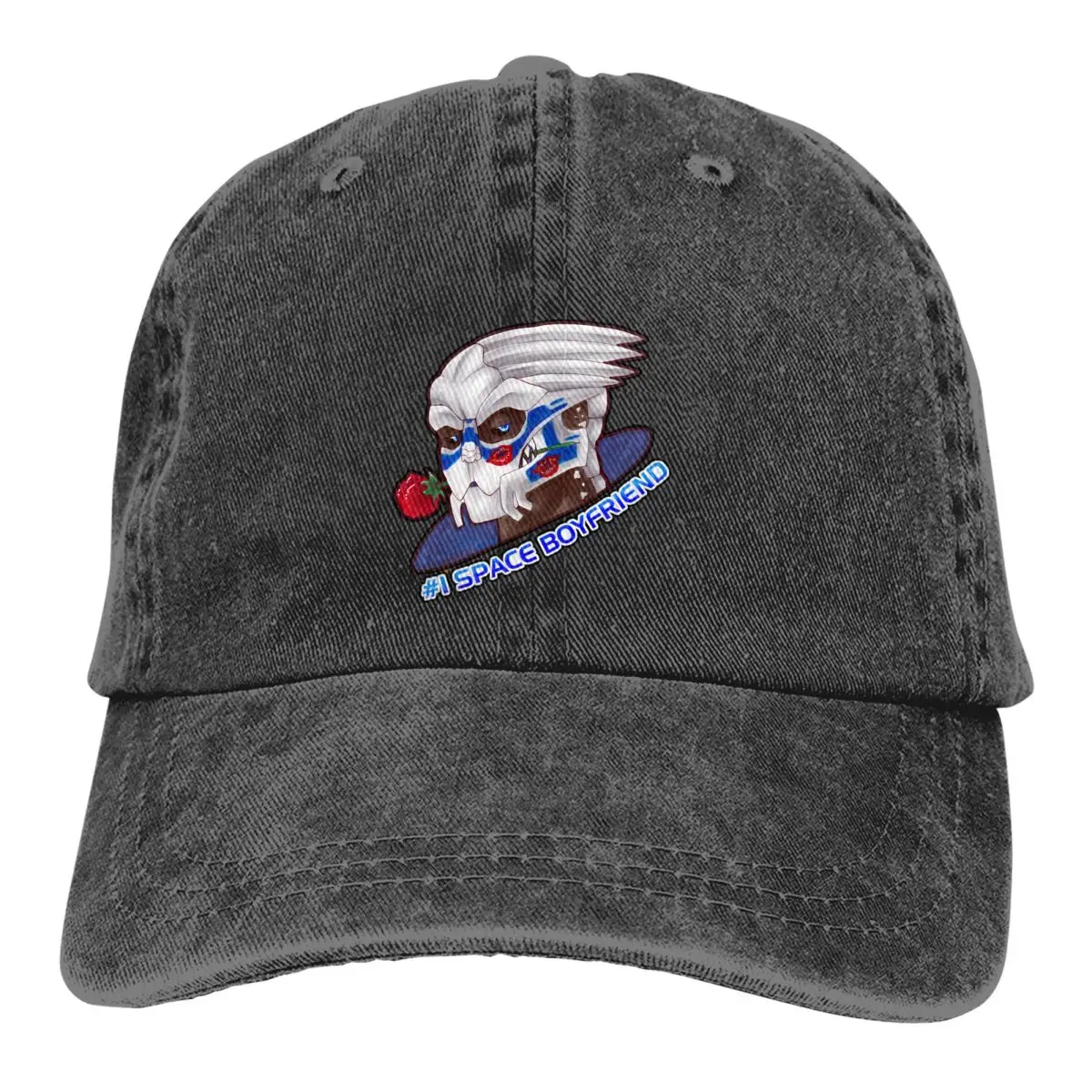 

Pure Color Cowboy Hats Space Boyfriend Garrus Women's Hat Sun Visor Baseball Caps Mass Effect ME1 Game Peaked Trucker Dad Hat
