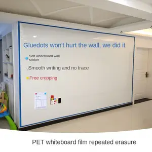 Electrostatic Adhesive Whiteboard Wall Sticker – No Glue, Zero
