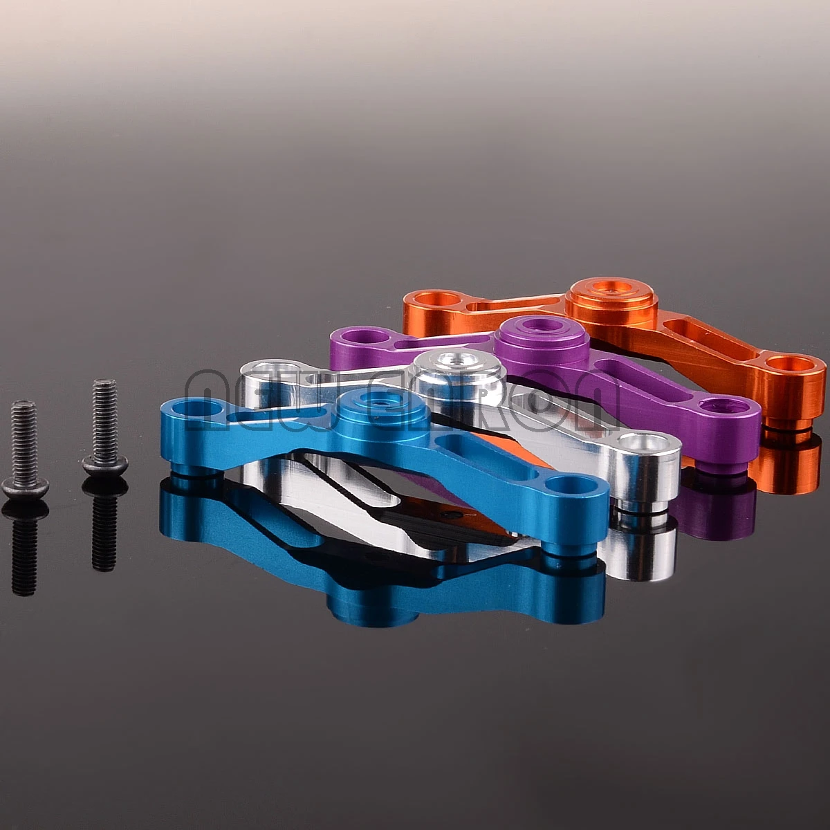 Новинка ENRON 1 шт. # 5343X алюминиевый держатель рулевого колеса в сборе подходит для радиоуправляемых автомобилей 1/10 Traxxas REVO E-REVO 2,0 Slayer Pro 4X4