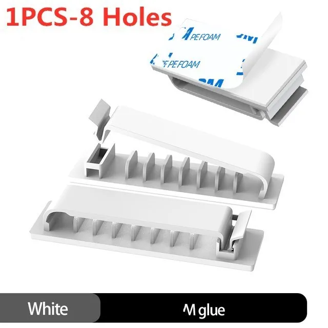 1X8 Holes-White