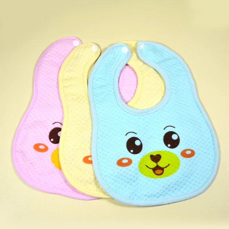 3PC Infant Babies Unisex Fashion Feeding Bibs Children Muslin Cotton Cratoon Saliva Towel Boys Girls Kids Cute Burp Cloth 3 pcs 100% cotton newborn baby bibs cute feeding bib baby nursing bandana burp cloth for girls and boys saliva towel baby bibs