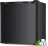 1.1 Cu.ft Mini Freezer, Small Upright Freezer with Removable Shelves, Adjustable Thermostat,Reversible Door Hinge, Quiet Compact 1