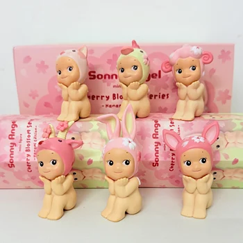 New Sonny Angel Cherry Blossom Series Hanami Edition Limited Edition Mini Figures Model Desktop Decor Ornaments Gifts 1