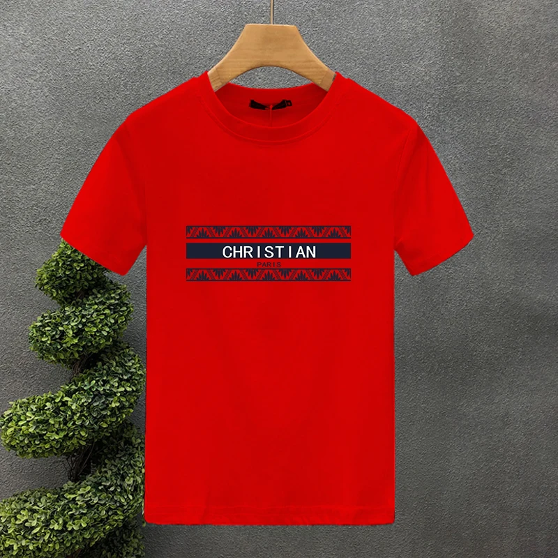 Parigi marca 100% cotone stampa di alta qualità coppia magliette estate Haruku per uomo/donna manica corta t-shirt taglia asiatica_voghion.com