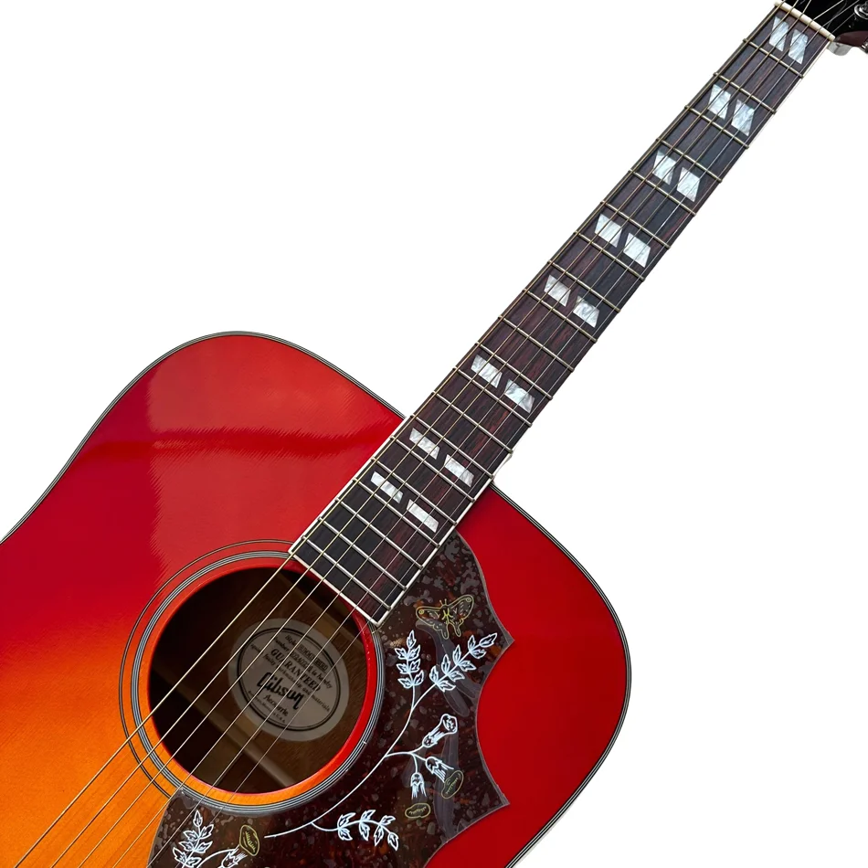 41 " native acoustic guitar folk acoustic guitar with 6 strings rosewood fingerboard with pickup Made in China