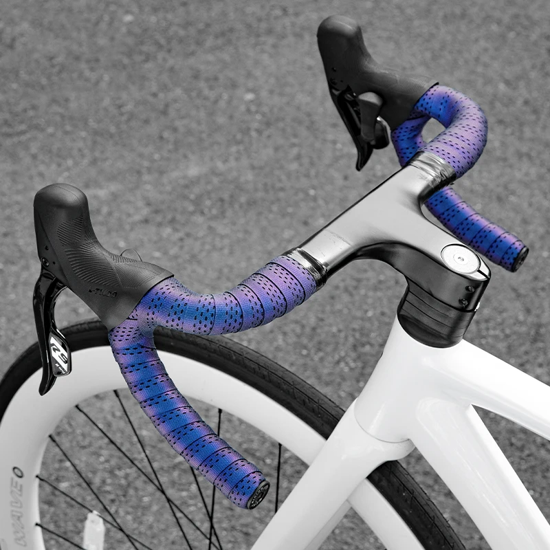 Multicolor Bike Handlebar Tape Anti-slip Sweat-absorbent Road Bicycle Bar Tape With Plugs MTB Road Bike Accessories bike handlebar tape bike accessory