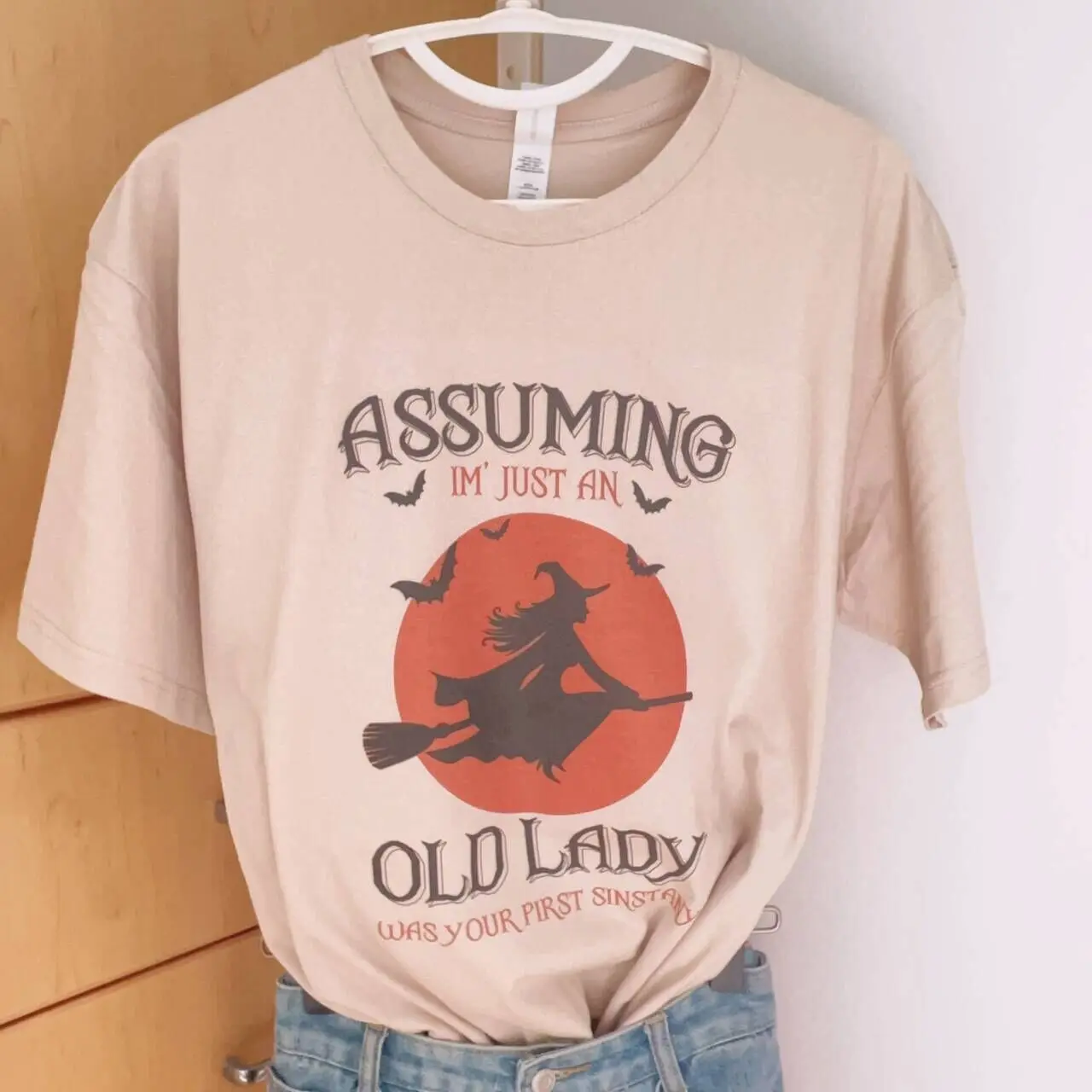 

Asuming old lady Summer Fashion Vintage Tree Women Tshirts Graphic Tees Harajuku Tops Travel Harajuku Hipster Aesthetics T-shirt