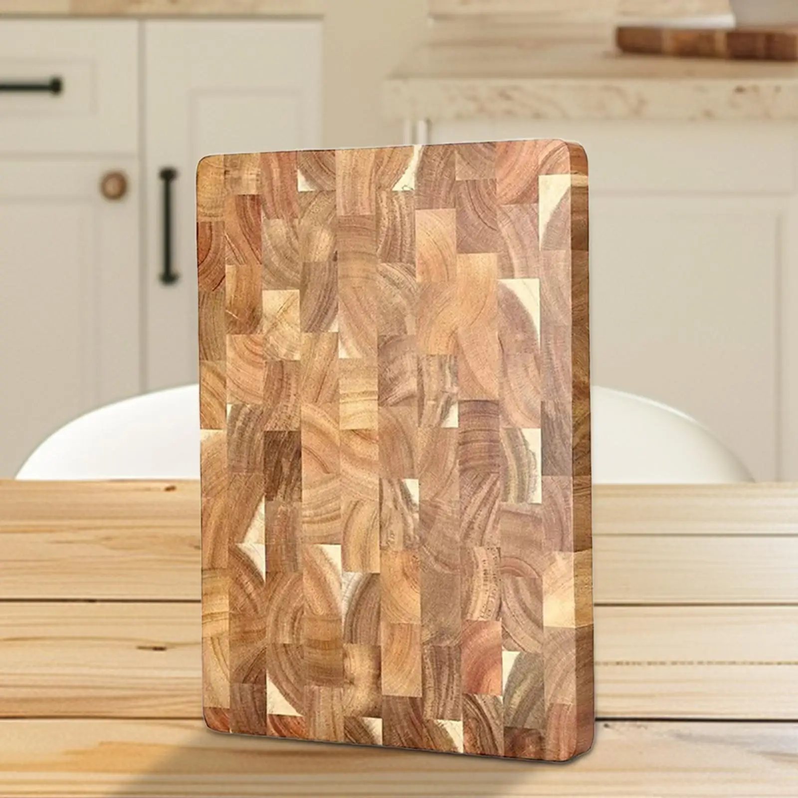 Description Picture 2 of itemChopping Board Wooden Cutting Board Wood Kitchen Platter Accessories Chopping Blocks Cutting Board for Household Meat Cheese