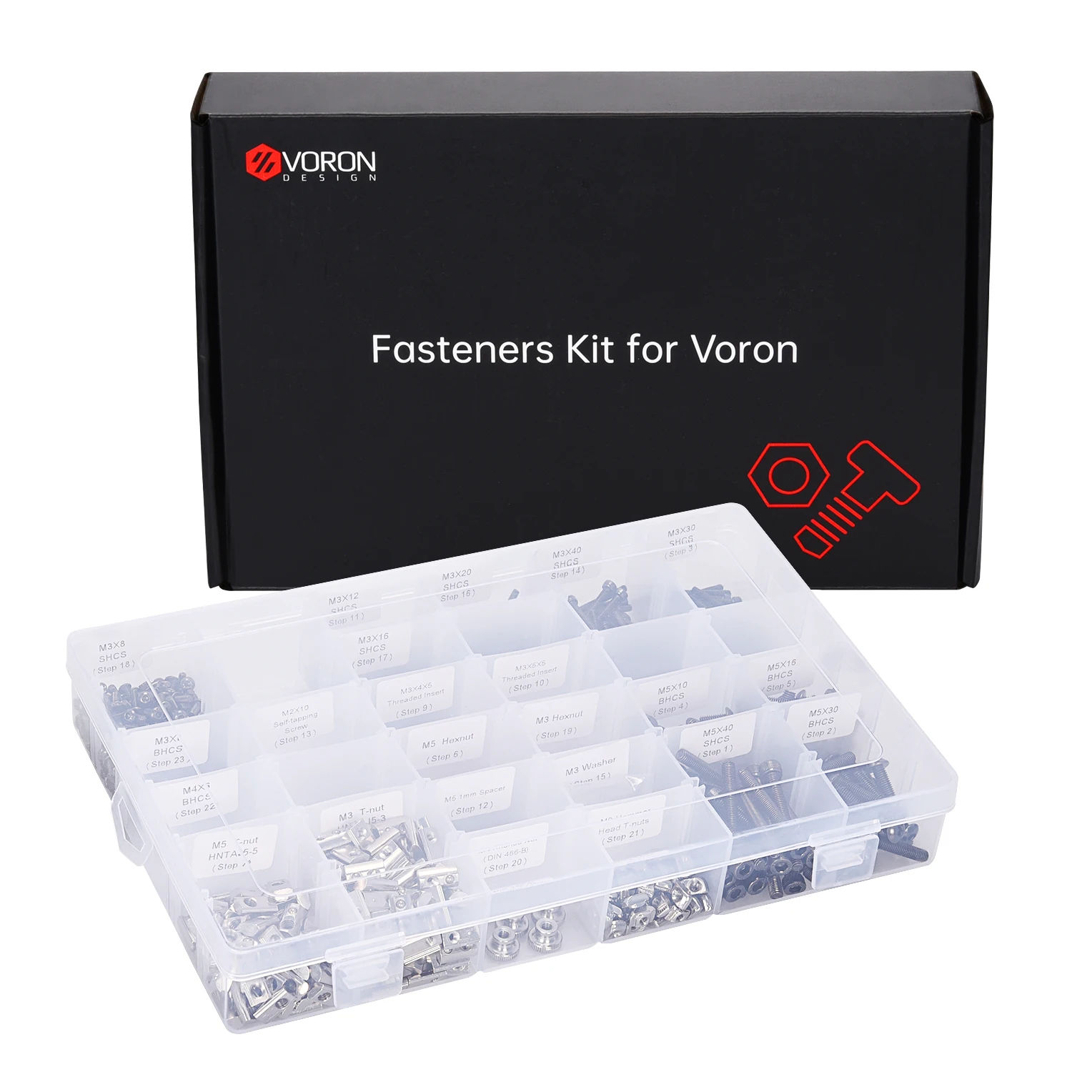 Voron24R23DPrinterFullFastenerKitStainlessSteelFastener