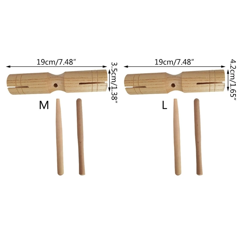 Orff Instrument Handheld Rhythm Blocks Musical Tone Block Percussion Blocks Professional Block Handheld