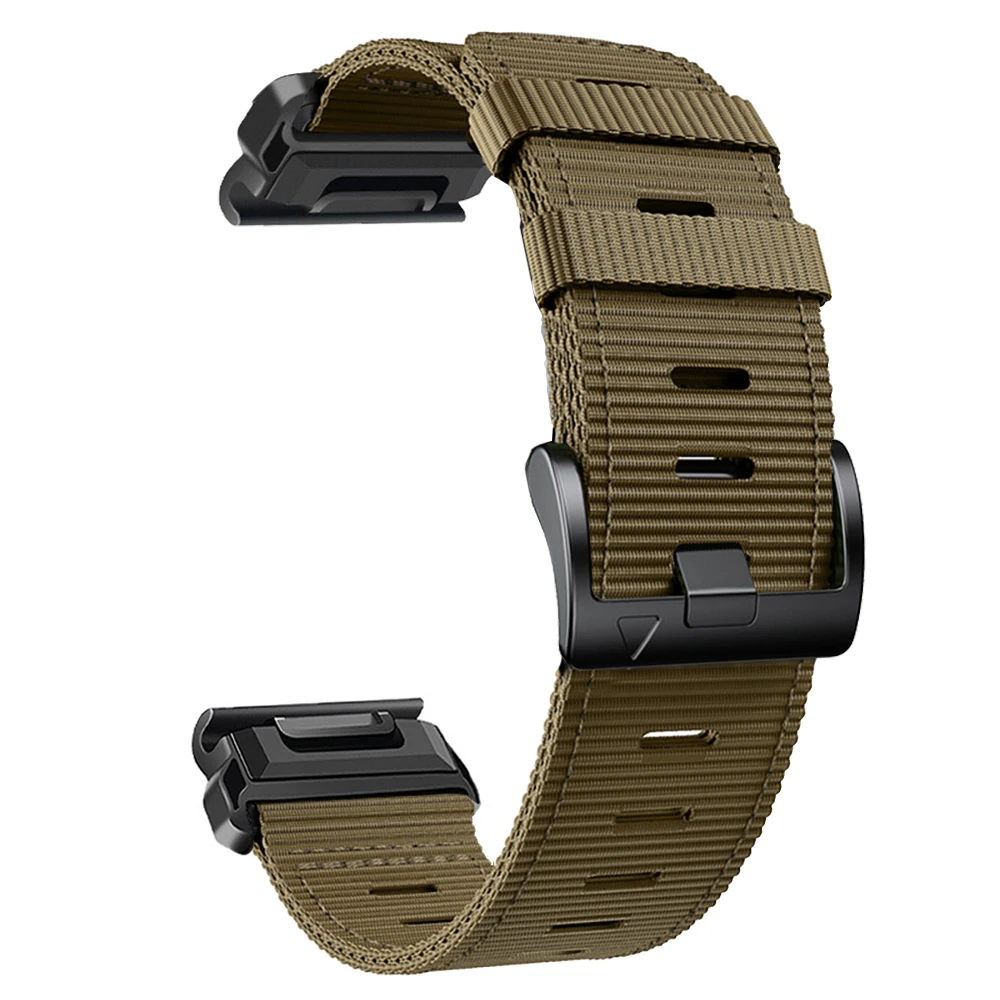 QuickFit Nylon Braided Watch Strap, Universal 22mm/26mm