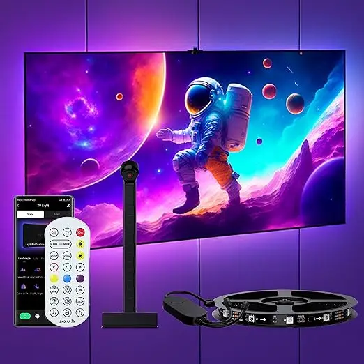 Smart Ambient Lighting Tv Pc Retroilluminazione A Led App Camera Sync Usb Led Strip Lights Control Strip Lights Gaming Immersion Tv Camera
