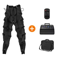 Appareil de pressothérapie à compression d'air pour les pieds, bottes de récupération musculaire des jambes, machine de drainage lymphatique, physiothérapie relaxante, 8 chambres 4