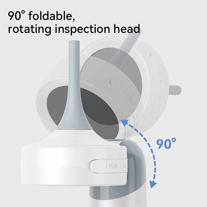 1.38'' Ear Otoscope IPS Display with 1080P Camera Wireless Endoscope Portable Otoscope Ear Cleaner With 12tips for Adult Child 5