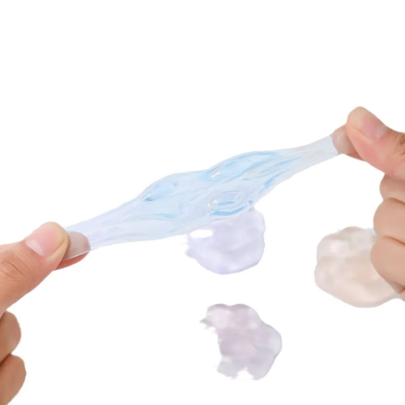 Kawaii Cat Paws Sticky Squeeze Toys Soft Realistic Jelly Glitter Cat Paws Transparent Squeeze Toys Kids Adult Gifts 5-10PCS cat paw squeeze toy