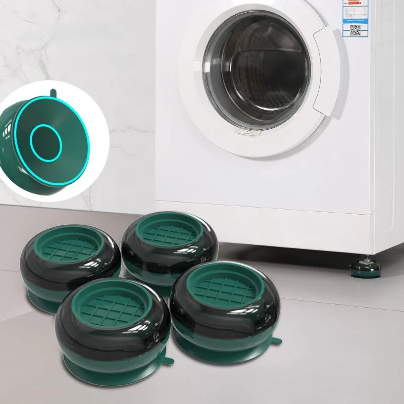 Washing Machine Anti Vibration Pads Furniture Rubber Feet Mat Slipstop Silent Universal Refrigerator Support Dampers Stand 4PCS washing machine pads furniture leg pads rubber pads furniture pads anti vibration pads