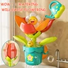 Baby Funny Water Game Bath Toy Sunflower Bathroom Shower Spray Water Bathroom Bathtub Toy Fun Water Spray Sprinkler 1