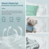 White Mesh Clothes Laundry Drying Rack Sweater Drying Rack For Indoor or Outdoor Delicates Portable Dry Rack Lay Flat Dryer 3