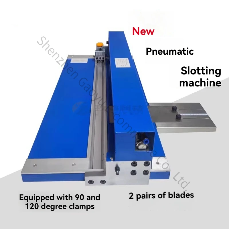 V-groove Proofing Machine with Positioning Blade Wood Board Cardboard Slotting M