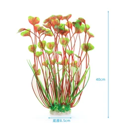 Vibrant Underwater Aquatic Plastic Plants (Light green)