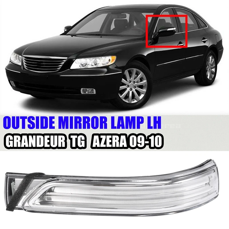 

Car Outside Mirror Lamp For Hyundai GRANDEUR AZERA 2009-2010