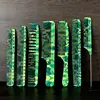 Barber Comb Green Camouflage Hair Cutting Comb Haircut Combs Barber Shop Hairdressing Brush Hair Salon Hairdresser Styling Tools 2