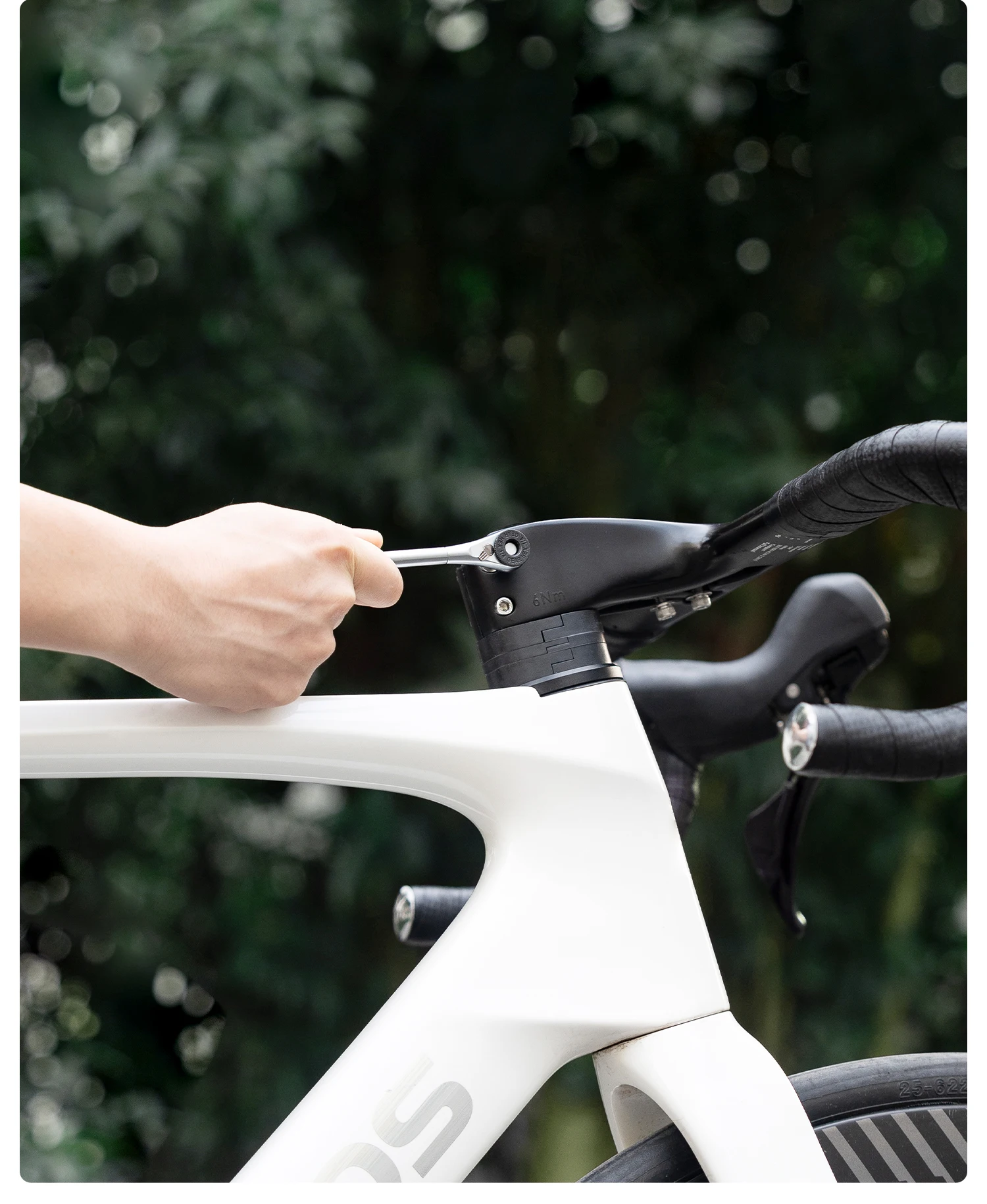 ROCKBROS Ratschenschlüssel Tragbares Werkzeugset Leichtgewichtiges Kompaktes Aluminium-Rohr-Werkzeug Fahrrad Zweiwege-Ratsche Mechanische Werkzeuge – Detail 12